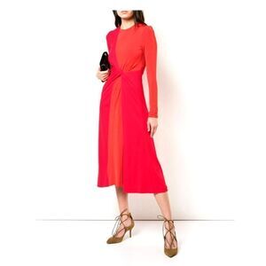Galvan London midi flared‎ dress Sz 4